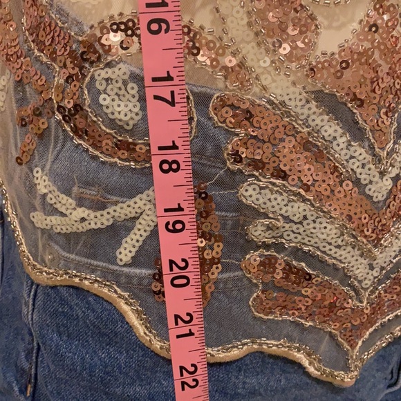 Sequin Top (sheer) - Picture 7 of 8